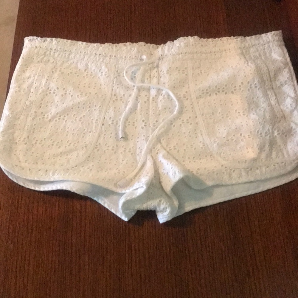 Tory Burch eyelet shorts